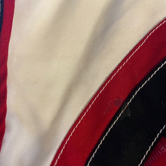 Men’s OP Swim Trunks Board Shorts Mesh Lined Red Black Plaid Sz Medium 32|34 VGC - Picture 5 of 6